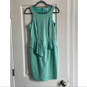 Bar III, size M, aqua blue dress